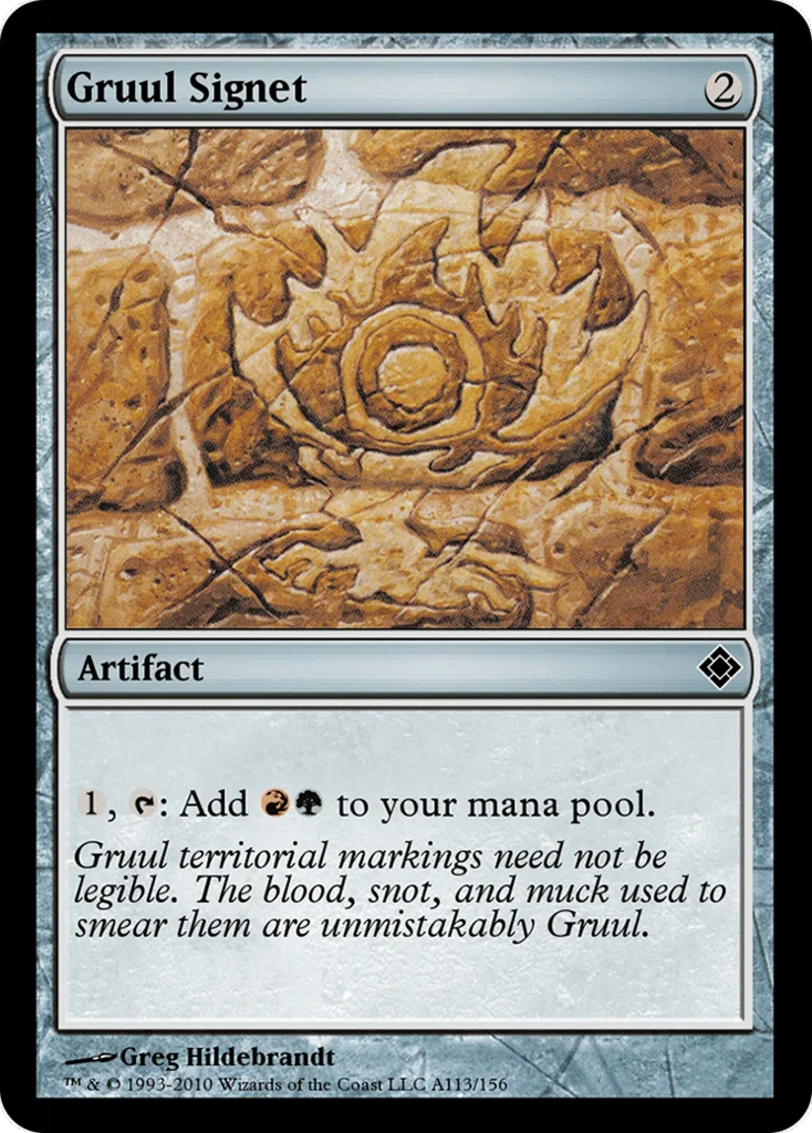 Gruul Signet · Magic Online Theme Decks