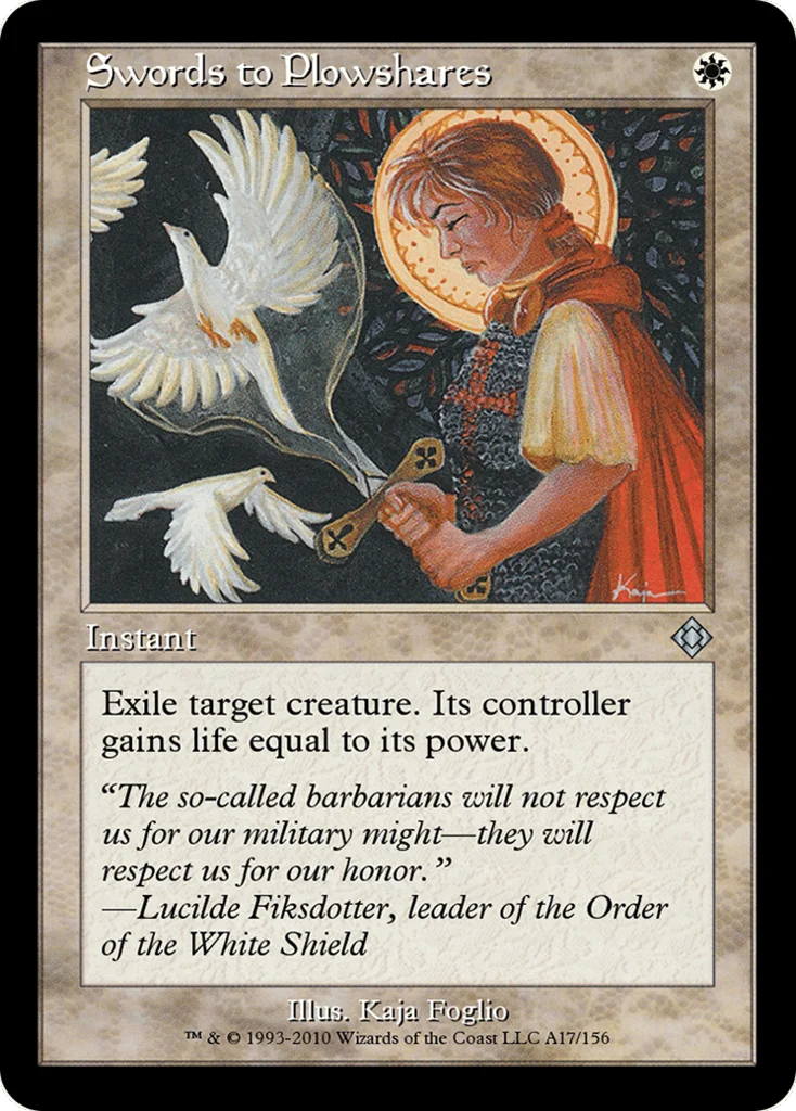 Swords to Plowshares · Magic Online Theme Decks
