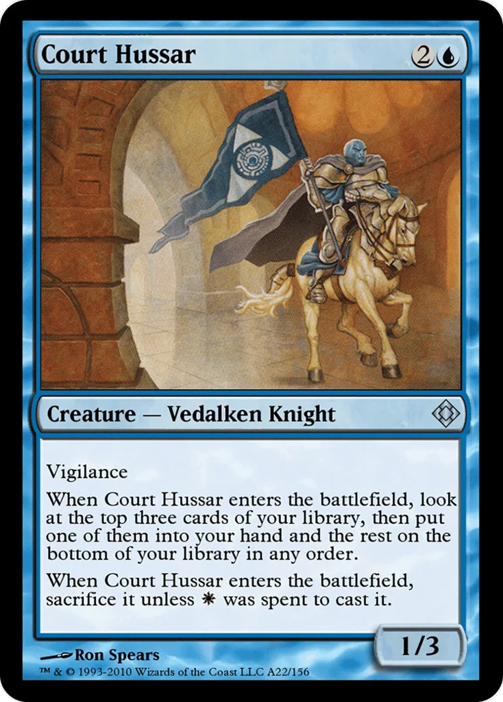 Court Hussar · Magic Online Theme Decks