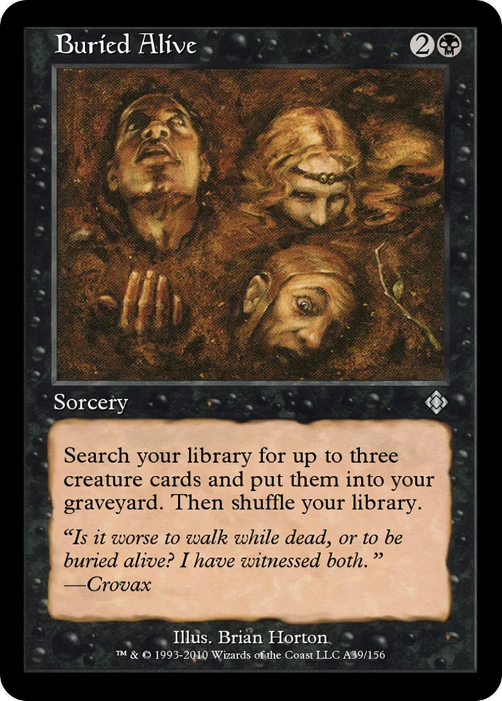 Buried Alive · Magic Online Theme Decks