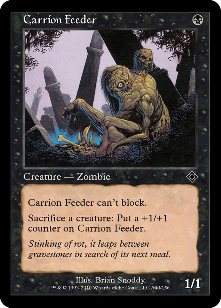 Carrion Feeder · Magic Online Theme Decks