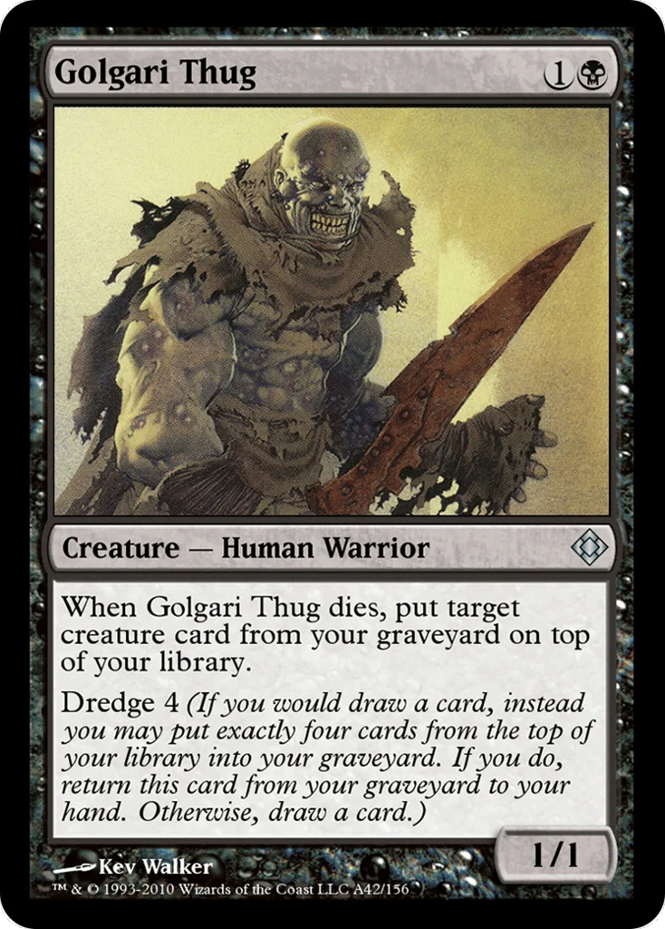 Golgari Thug · Magic Online Theme Decks
