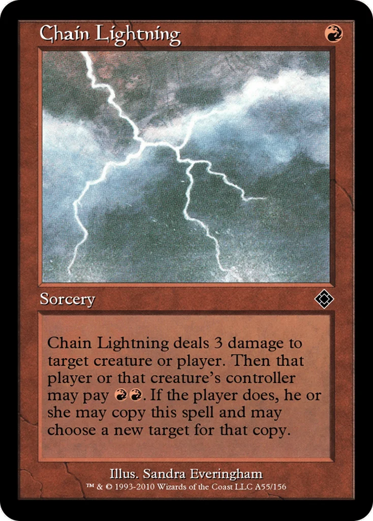 Chain Lightning · Magic Online Theme Decks