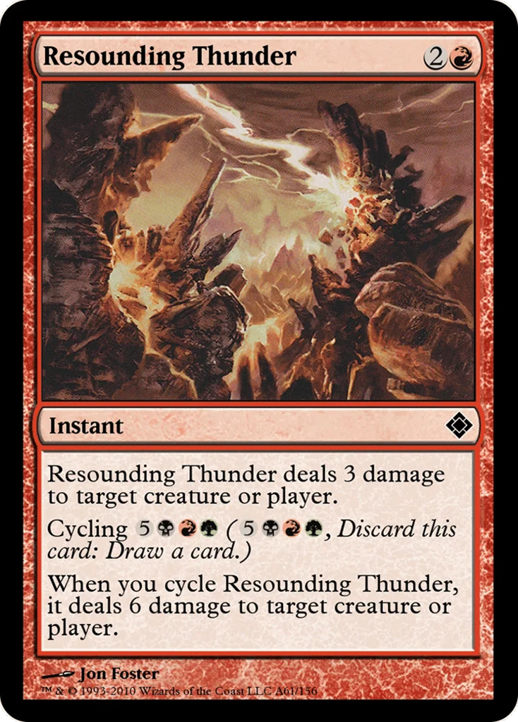 Resounding Thunder · Magic Online Theme Decks