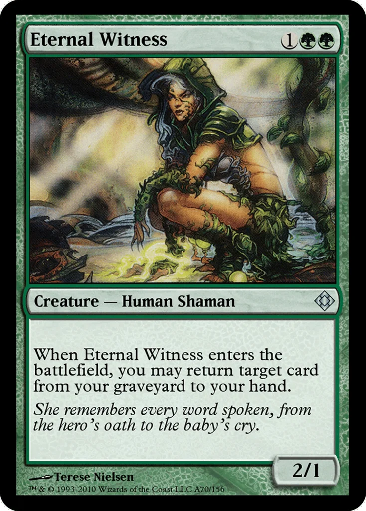 Eternal Witness · Magic Online Theme Decks