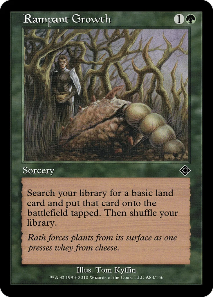 Rampant Growth · Magic Online Theme Decks