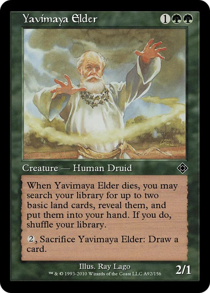 Yavimaya Elder · Magic Online Theme Decks