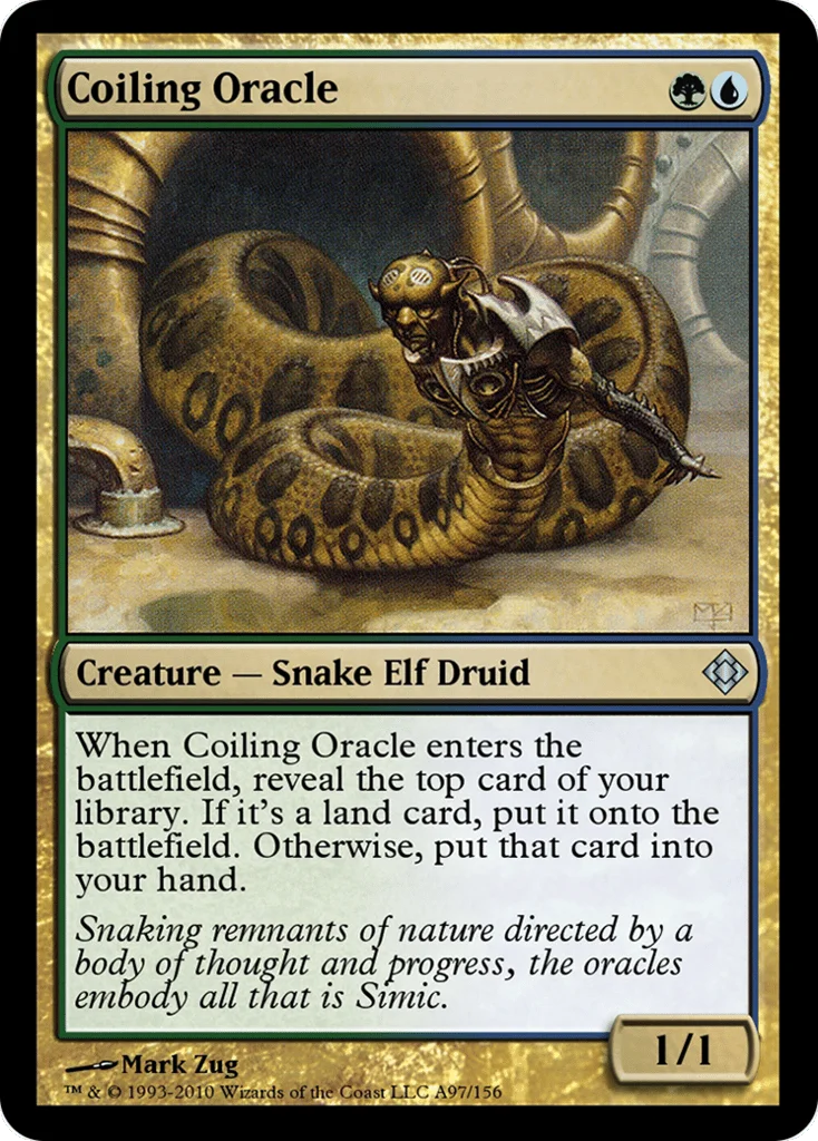 Coiling Oracle · Magic Online Theme Decks