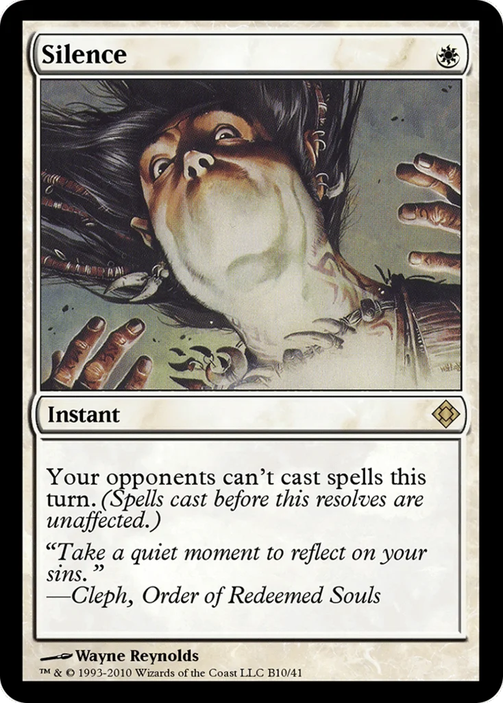 Silence · Magic Online Theme Decks