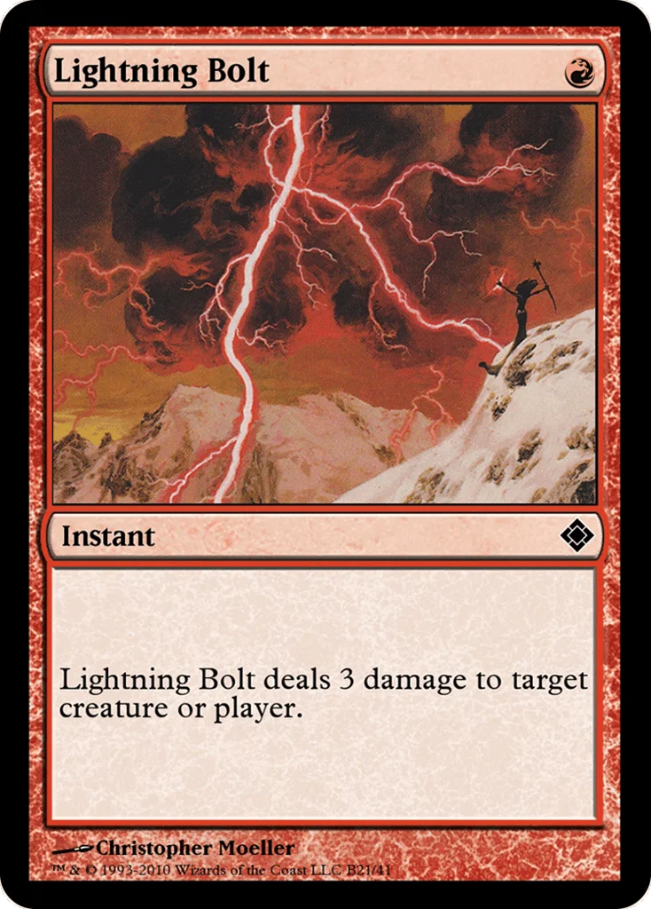 Lightning Bolt · Magic Online Theme Decks