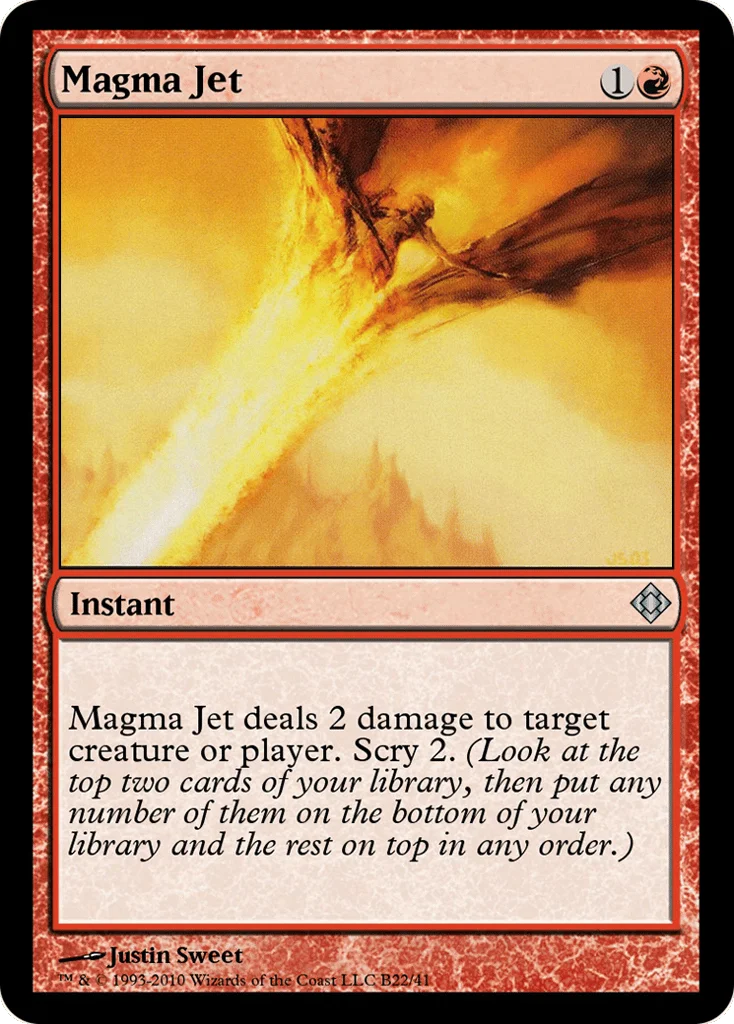 Magma Jet · Magic Online Theme Decks