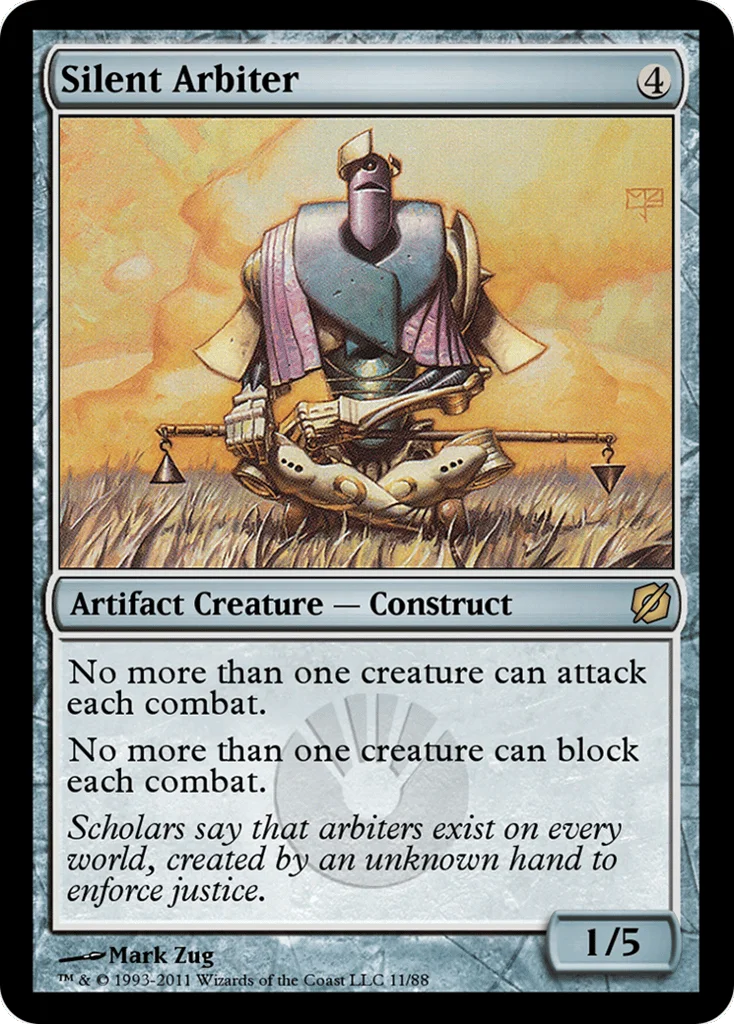 Silent Arbiter · Duel Decks: Mirrodin Pure vs. New Phyrexia