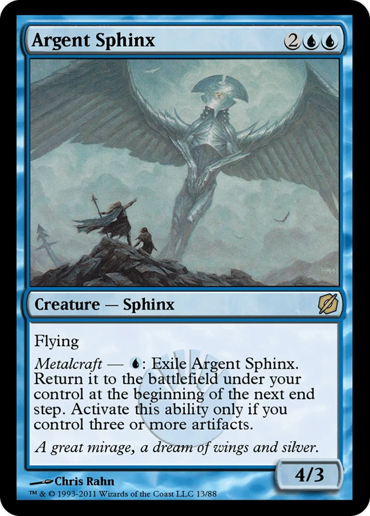 Argent Sphinx · Duel Decks: Mirrodin Pure vs. New Phyrexia