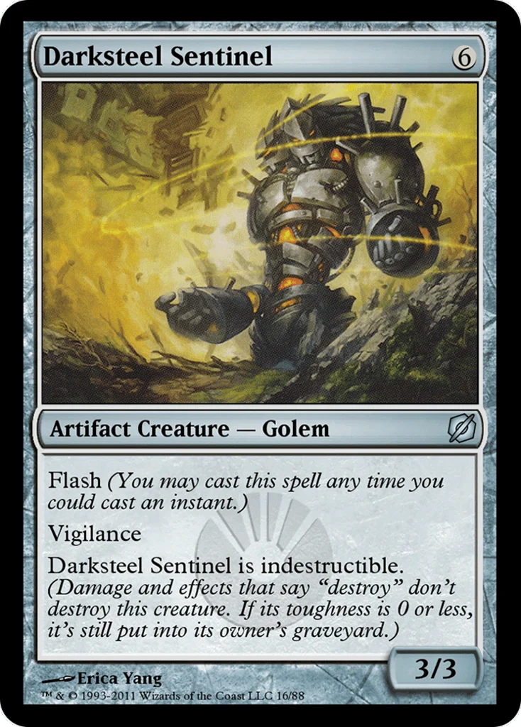 Darksteel Sentinel · Duel Decks: Mirrodin Pure vs. New Phyrexia