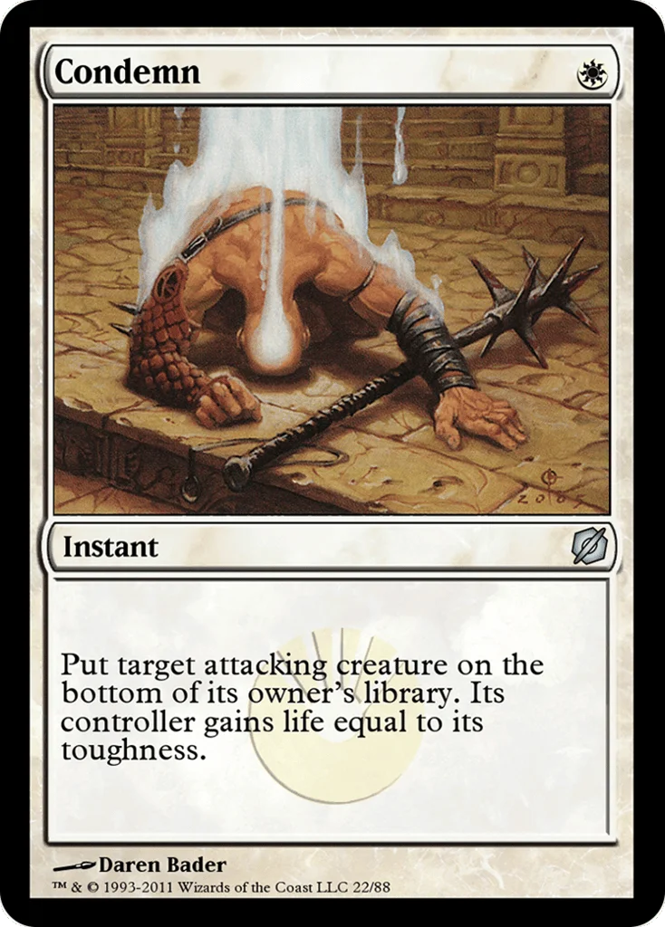 Condemn · Duel Decks: Mirrodin Pure vs. New Phyrexia