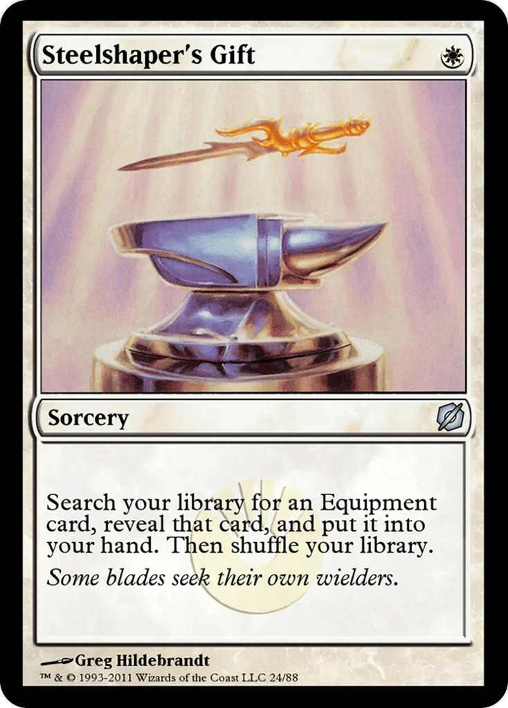 Steelshaper's Gift · Duel Decks: Mirrodin Pure vs. New Phyrexia