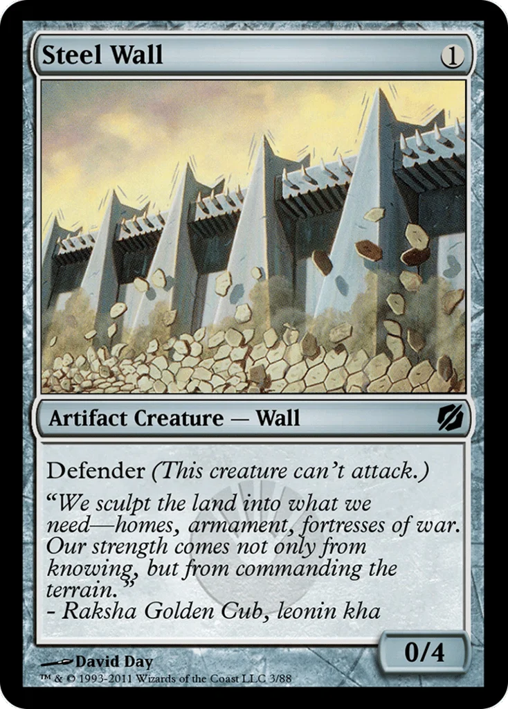 Steel Wall · Duel Decks: Mirrodin Pure vs. New Phyrexia
