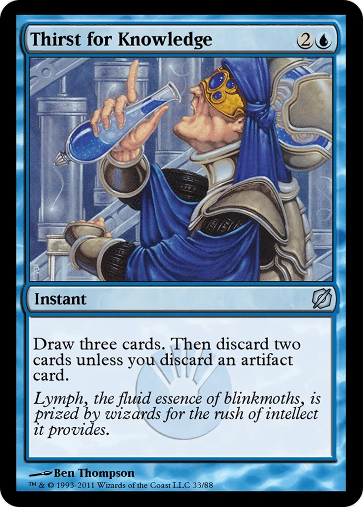 Thirst for Knowledge · Duel Decks: Mirrodin Pure vs. New Phyrexia