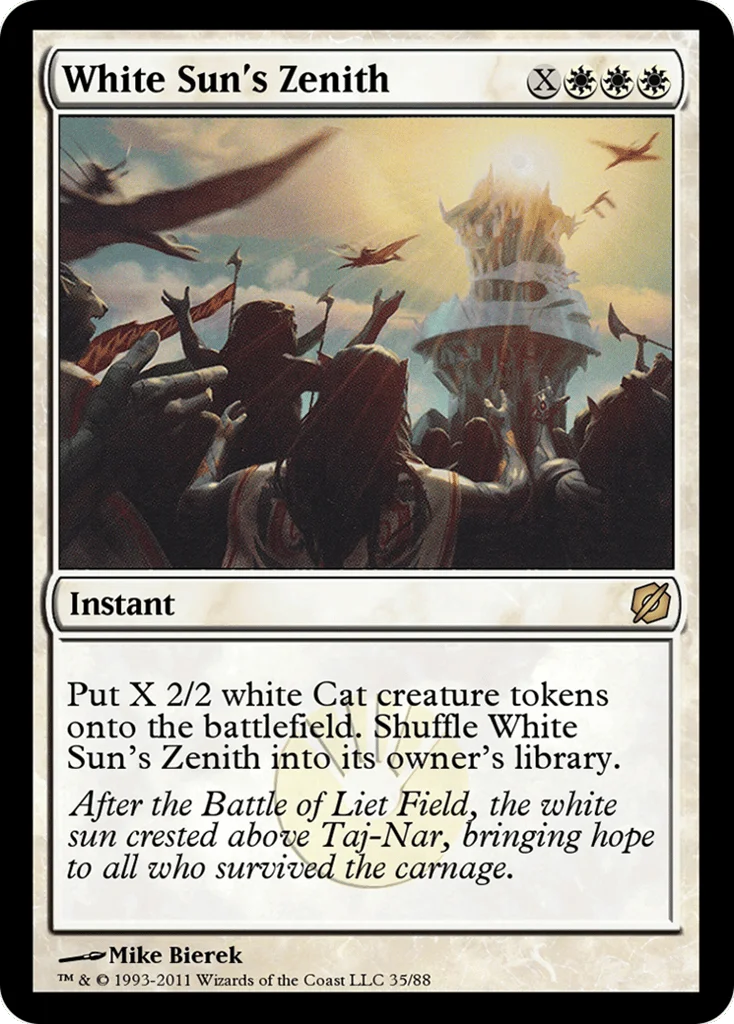 White Sun's Zenith · Duel Decks: Mirrodin Pure vs. New Phyrexia