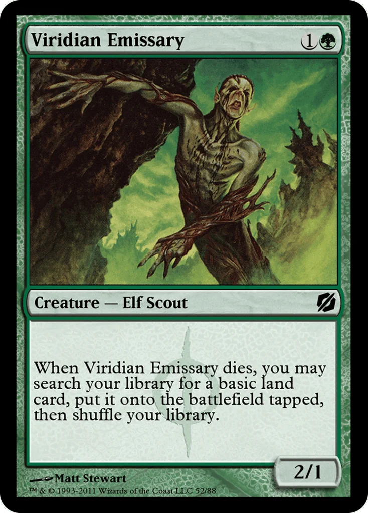 Viridian Emissary · Duel Decks: Mirrodin Pure vs. New Phyrexia