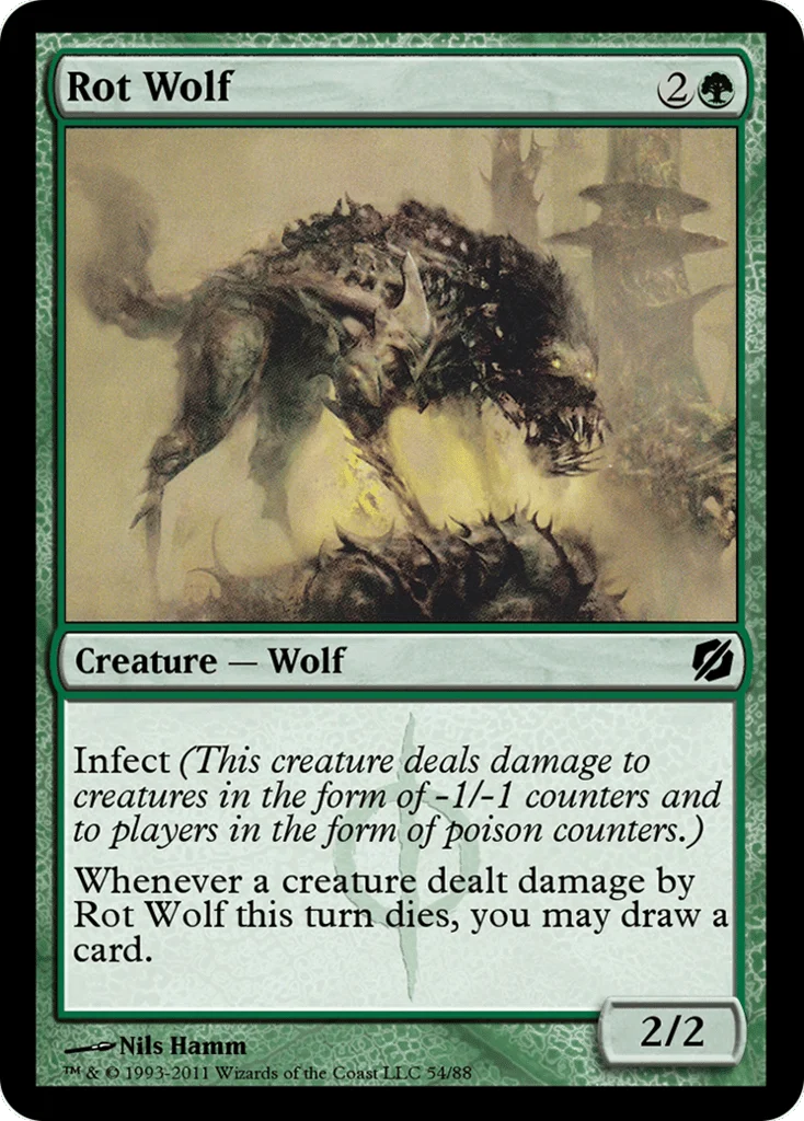 Rot Wolf · Duel Decks: Mirrodin Pure vs. New Phyrexia