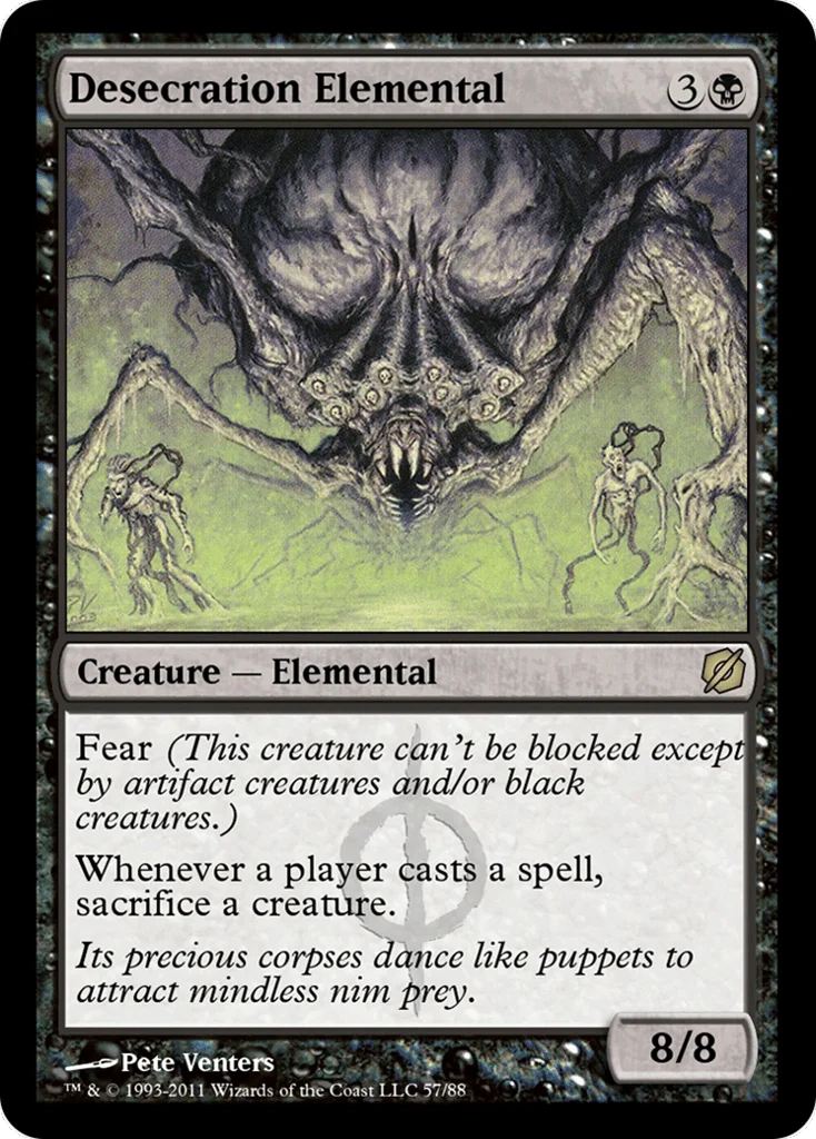 Desecration Elemental · Duel Decks: Mirrodin Pure vs. New Phyrexia