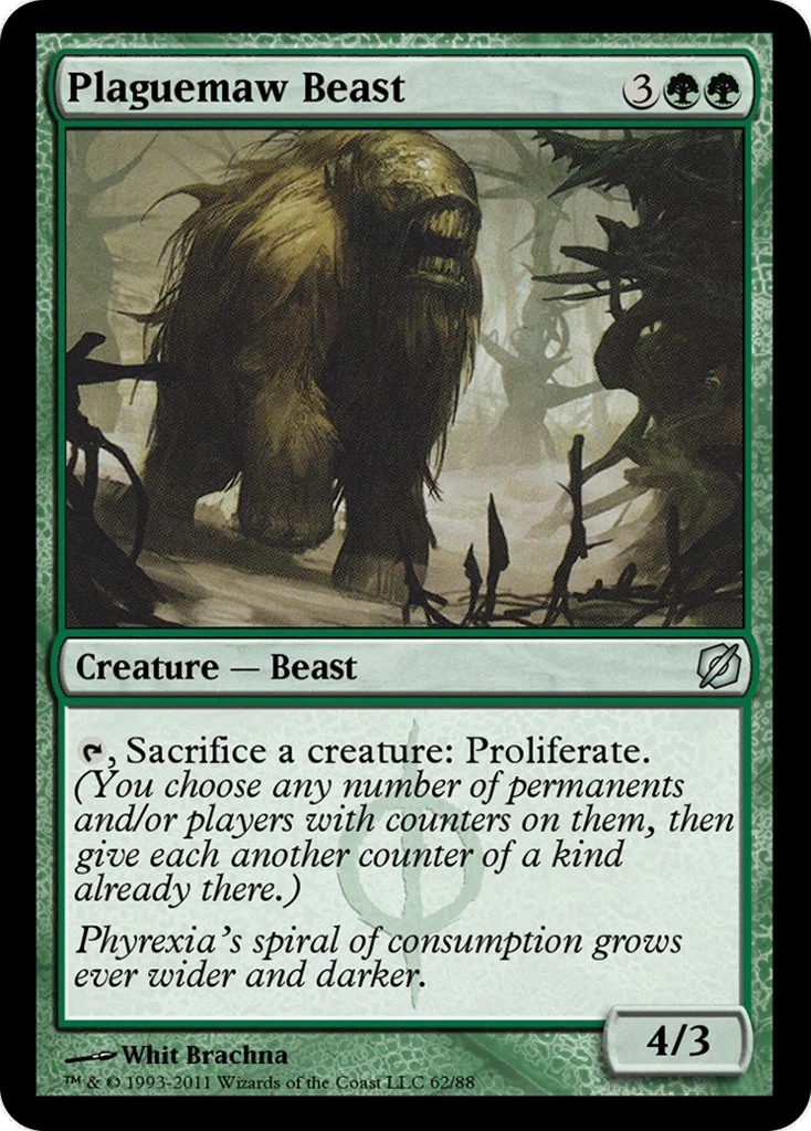 Plaguemaw Beast · Duel Decks: Mirrodin Pure vs. New Phyrexia