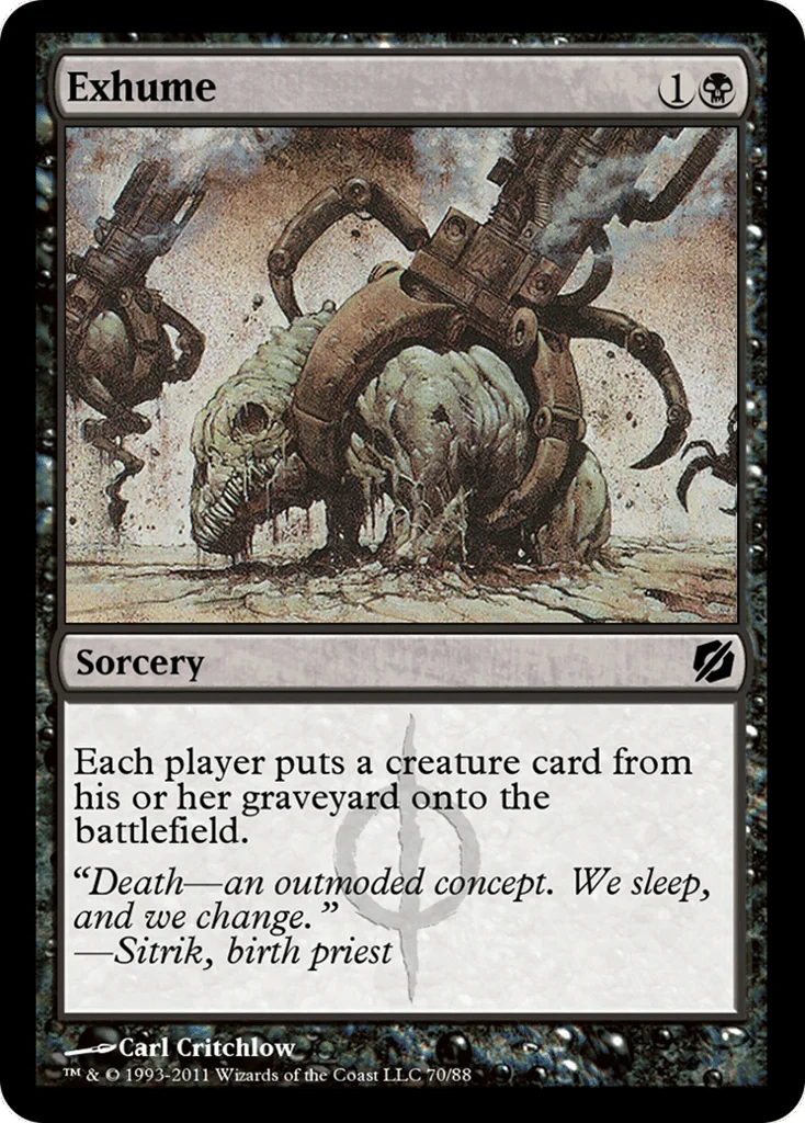 Exhume · Duel Decks: Mirrodin Pure vs. New Phyrexia