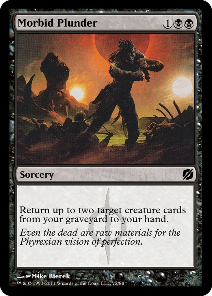 Morbid Plunder · Duel Decks: Mirrodin Pure vs. New Phyrexia