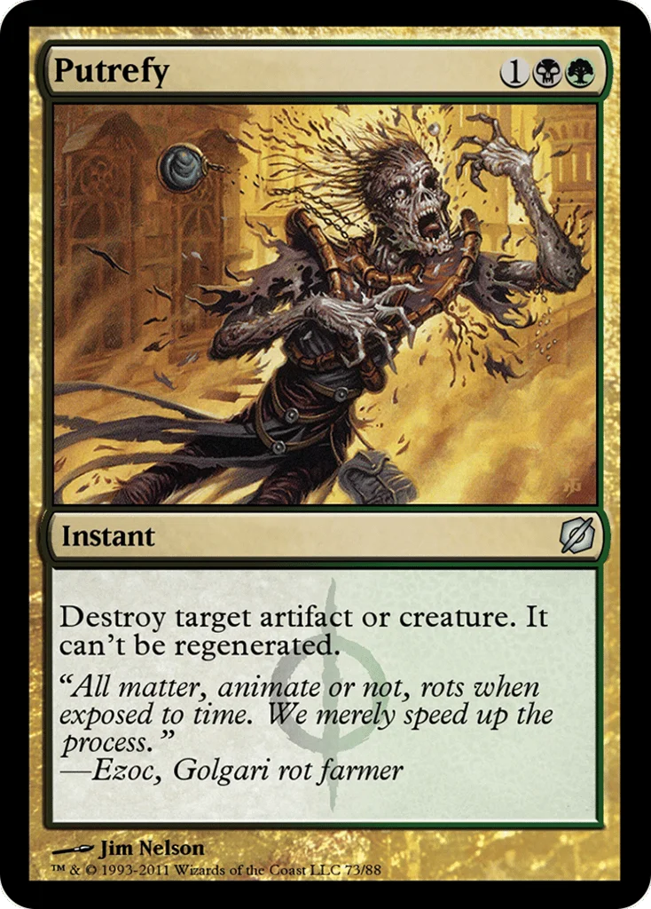 Putrefy · Duel Decks: Mirrodin Pure vs. New Phyrexia