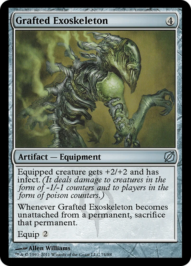 Grafted Exoskeleton · Duel Decks: Mirrodin Pure vs. New Phyrexia