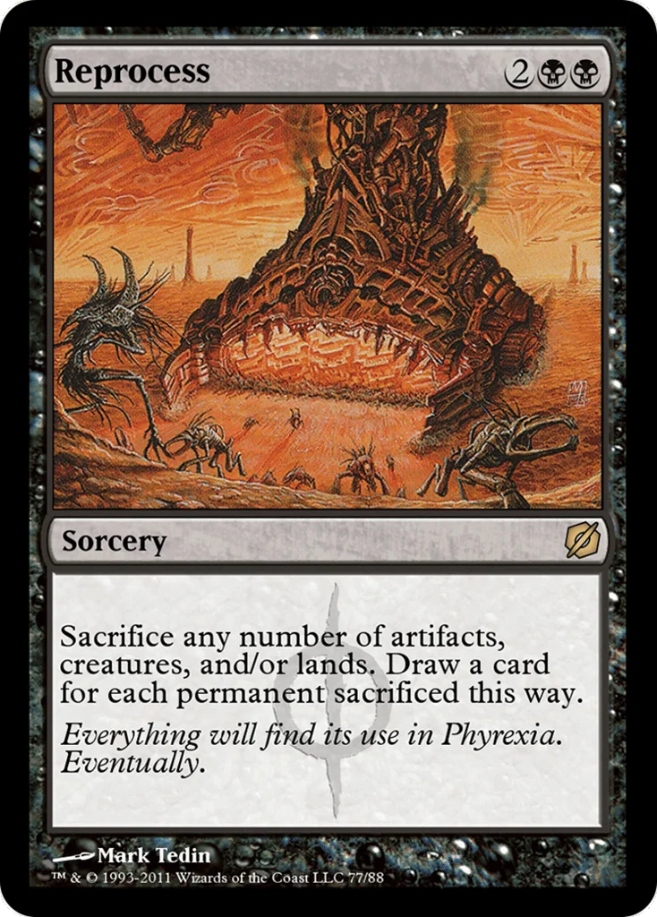 Reprocess · Duel Decks: Mirrodin Pure vs. New Phyrexia