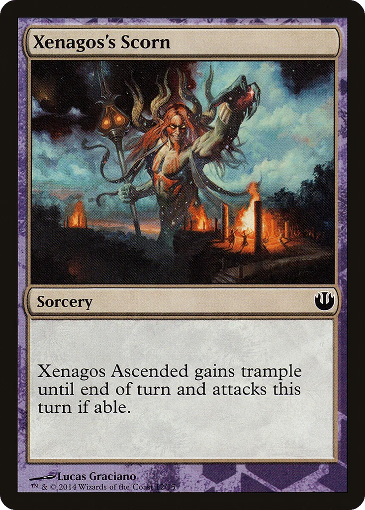 Xenagos's Scorn · Defeat a God