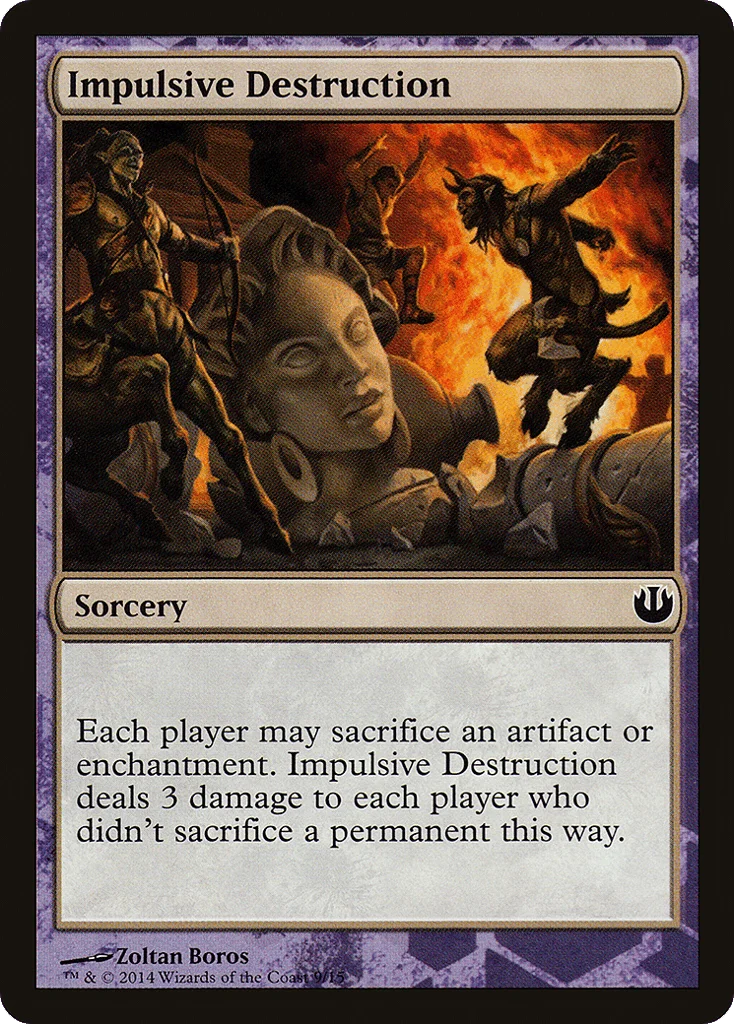 Impulsive Destruction · Defeat a God