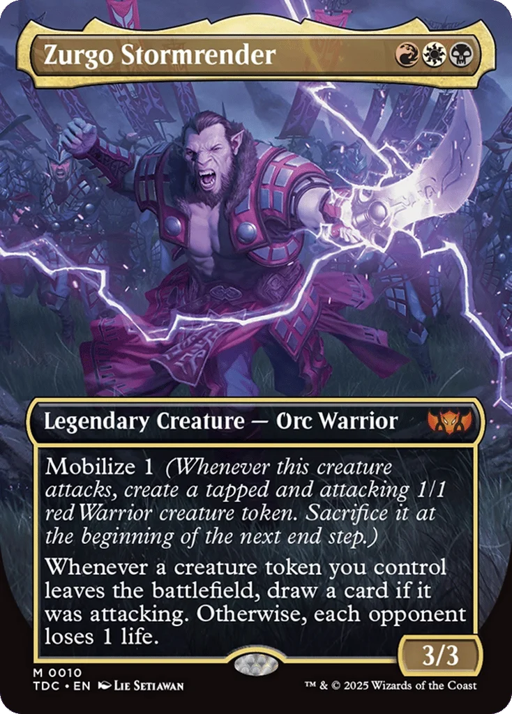 Zurgo Stormrender · Tarkir: Dragonstorm Commander