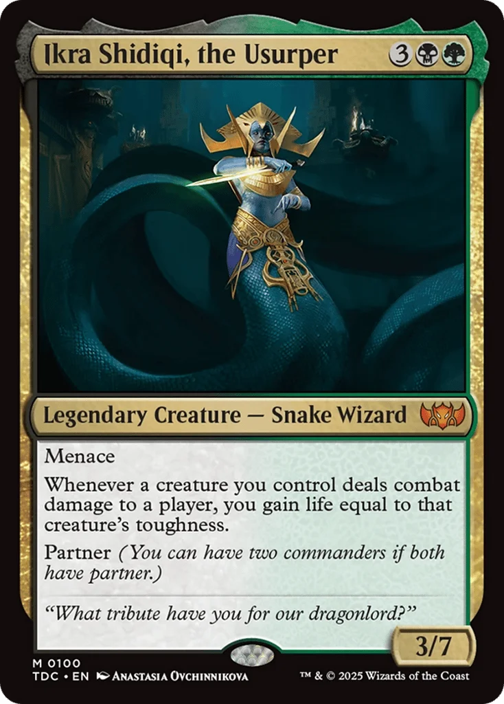 Ikra Shidiqi, the Usurper · Tarkir: Dragonstorm Commander