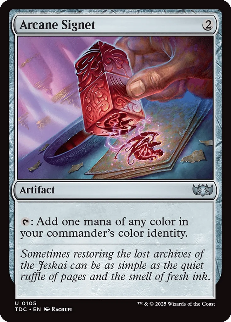 Arcane Signet · Tarkir: Dragonstorm Commander