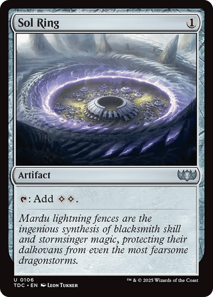 Sol Ring · Tarkir: Dragonstorm Commander