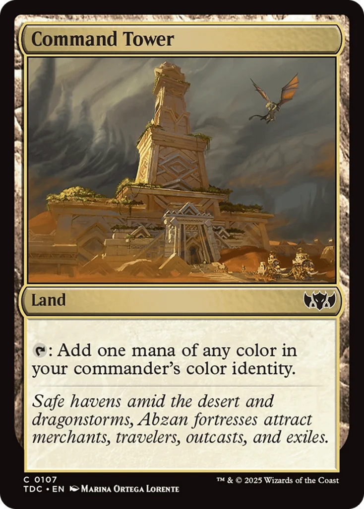 Command Tower · Tarkir: Dragonstorm Commander