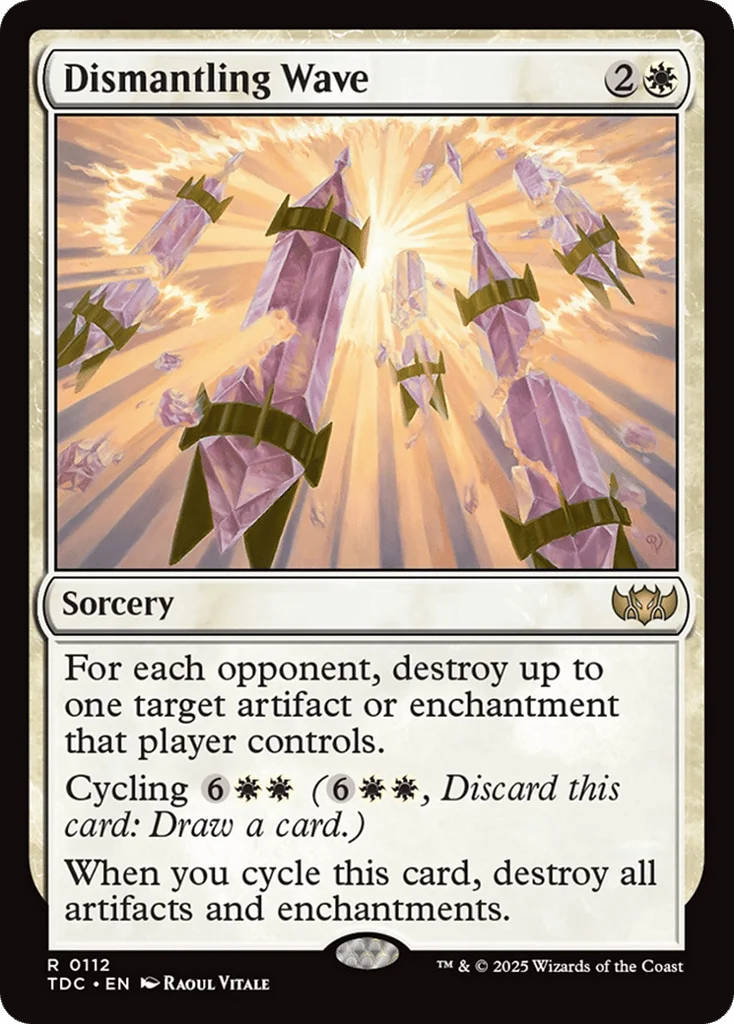 Dismantling Wave · Tarkir: Dragonstorm Commander