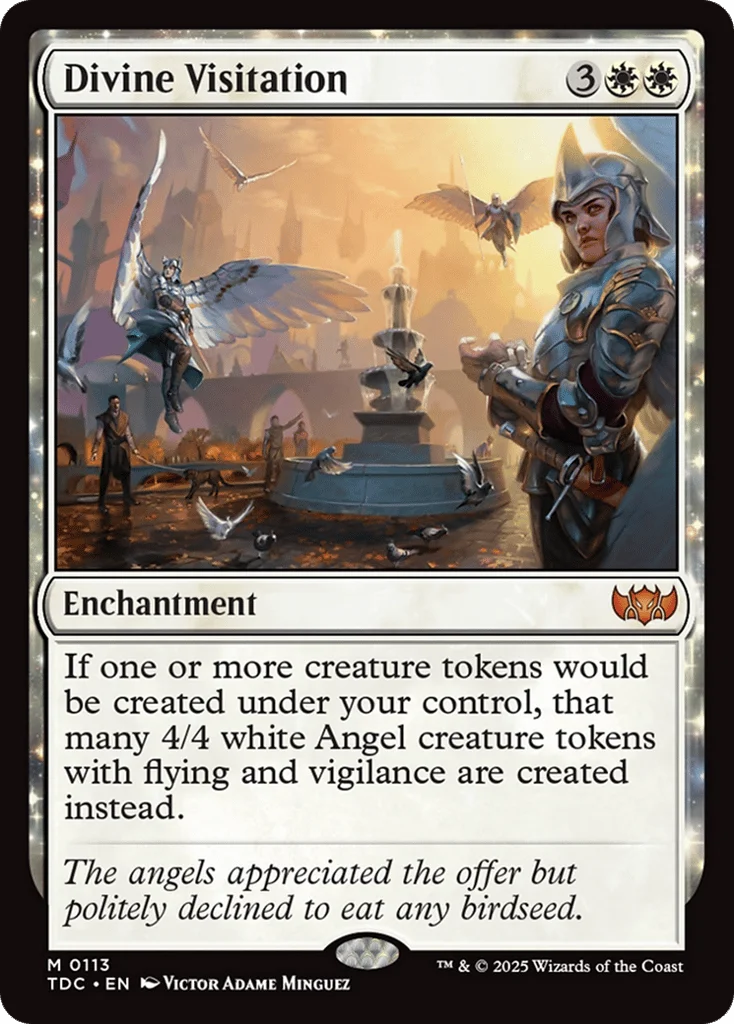 Divine Visitation · Tarkir: Dragonstorm Commander