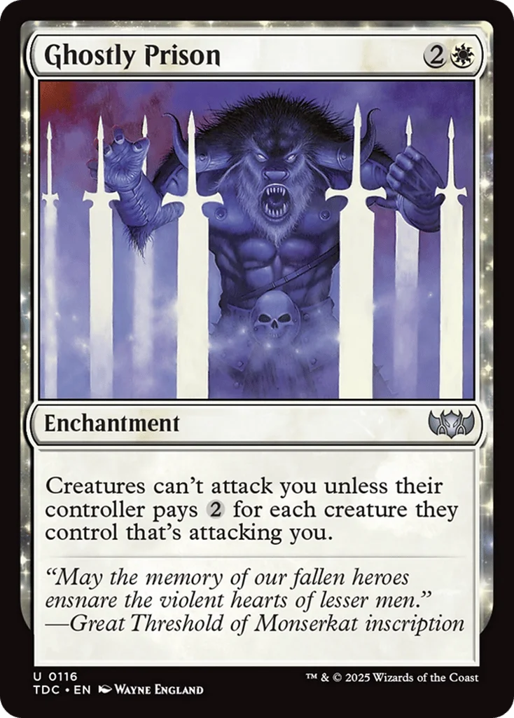 Ghostly Prison · Tarkir: Dragonstorm Commander