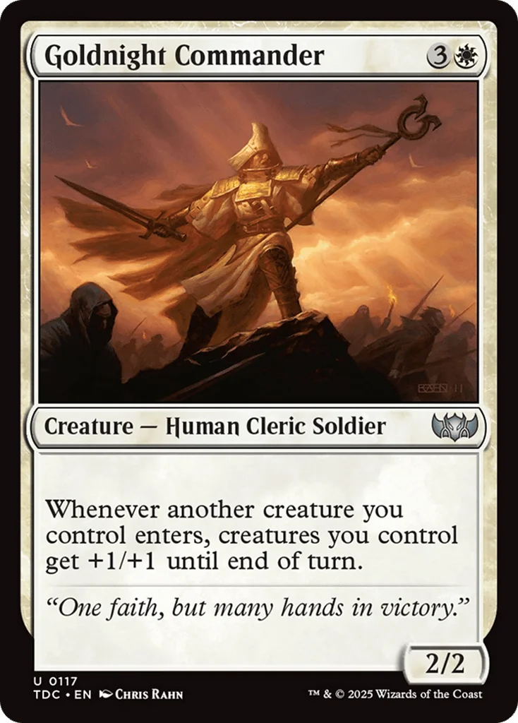 Goldnight Commander · Tarkir: Dragonstorm Commander
