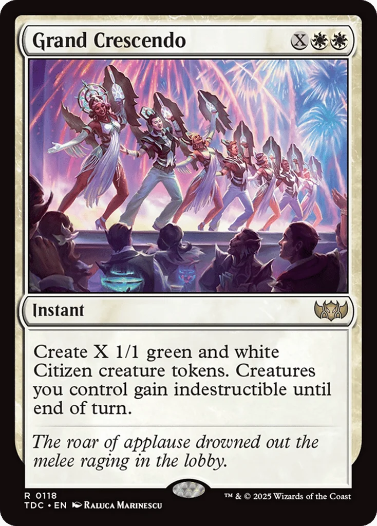 Grand Crescendo · Tarkir: Dragonstorm Commander