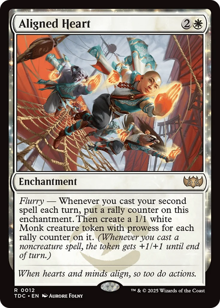 Aligned Heart · Tarkir: Dragonstorm Commander