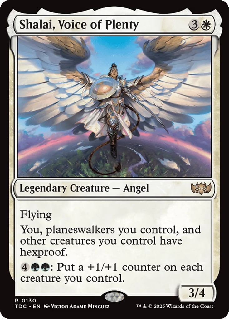 Shalai, Voice of Plenty · Tarkir: Dragonstorm Commander