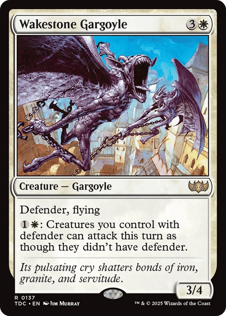 Wakestone Gargoyle · Tarkir: Dragonstorm Commander