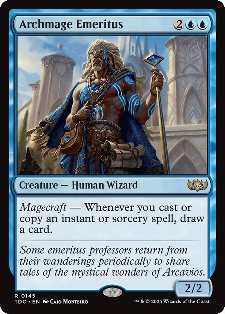 Archmage Emeritus · Tarkir: Dragonstorm Commander