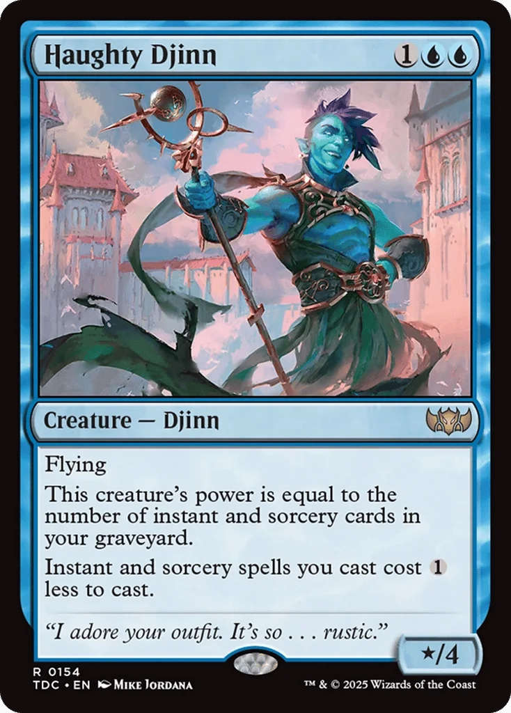 Haughty Djinn · Tarkir: Dragonstorm Commander