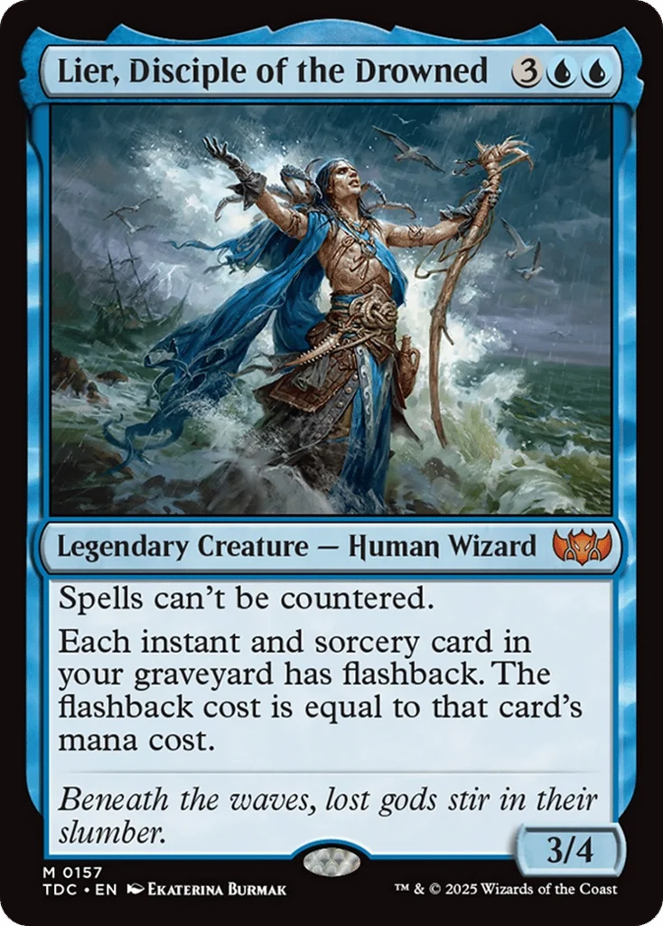 Lier, Disciple of the Drowned · Tarkir: Dragonstorm Commander